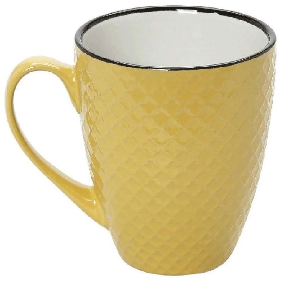 Κούπα Κεραμική Cookie Delight HUN405K6 560ml Yellow Espiel Ceramic