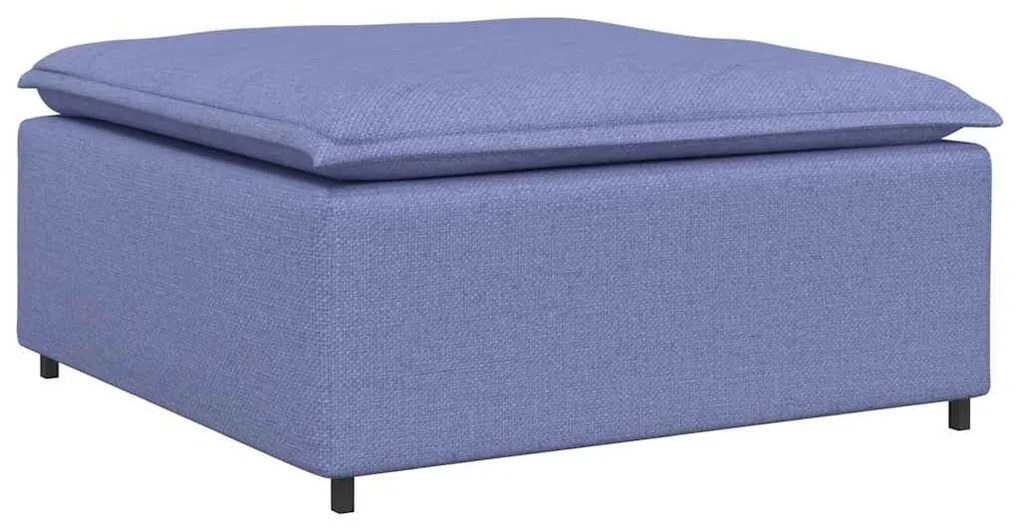 vidaXL Υποπόδιο Καναπέ Τζιν Μπλε 100x100x48 εκ.