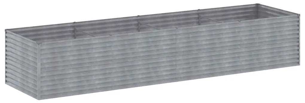 vidaXL Ζαρντινιέρα 386 x 100 x 69 εκ. από Ατσάλι Σκληρυθέν στον Αέρα