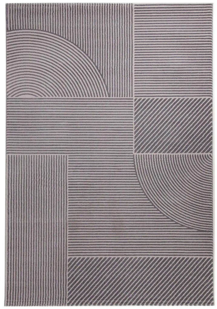 Χαλί Organic 591 GREY Royal Carpet - 133 x 190 cm