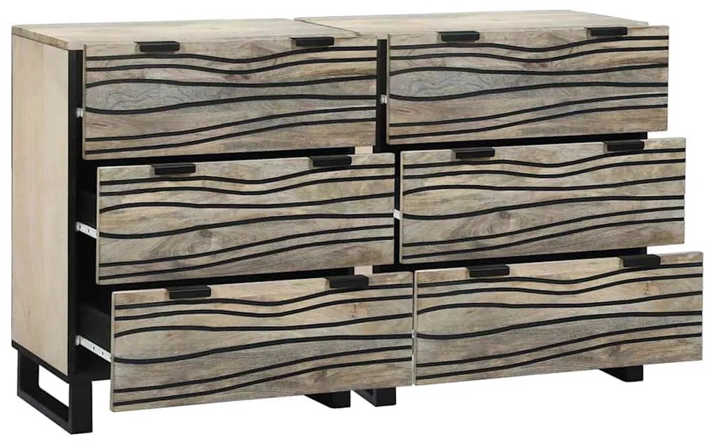 vidaXL Παραδοσιακά Πλευρικά Έπιπλα 2 pcs Λευκό 60 x 33.5 x 75 εκ.