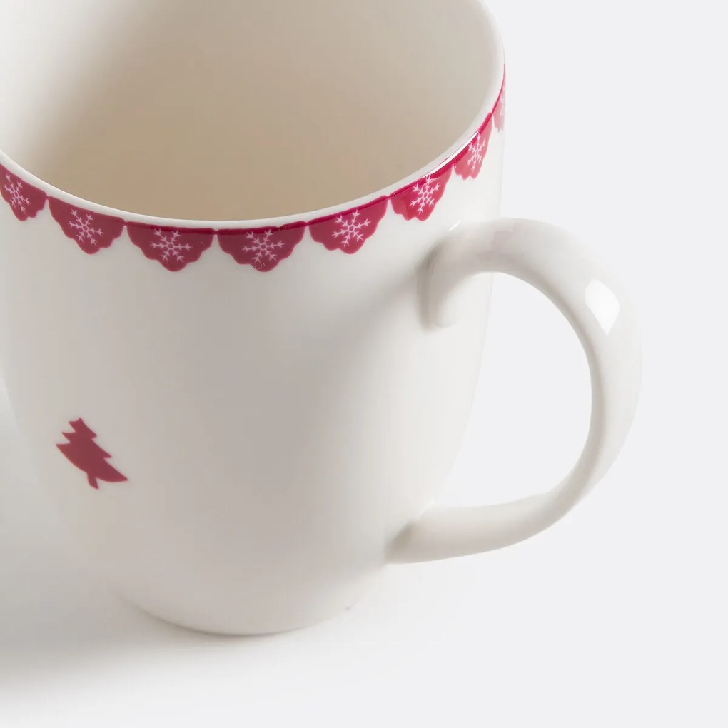 Σετ 2 πορσελάνινες κούπες, Flocani