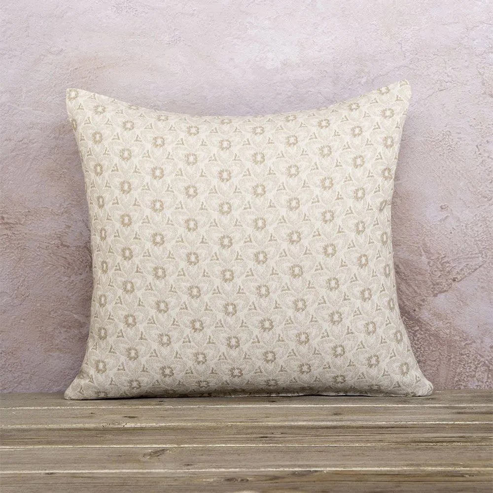 Μαξιλάρι Διακοσμητικό (Με Γέμιση) Imane Beige Nima 45X45 Cotton-Polyester