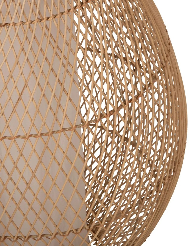 ΦΩΤΙΣΤΙΚΟ ΔΑΠΕΔΟΥ RATTAN ΣΕ ΦΥΣΙΚΟ ΧΡΩΜΑ Φ55x101Υεκ. 55x55x101 εκ.