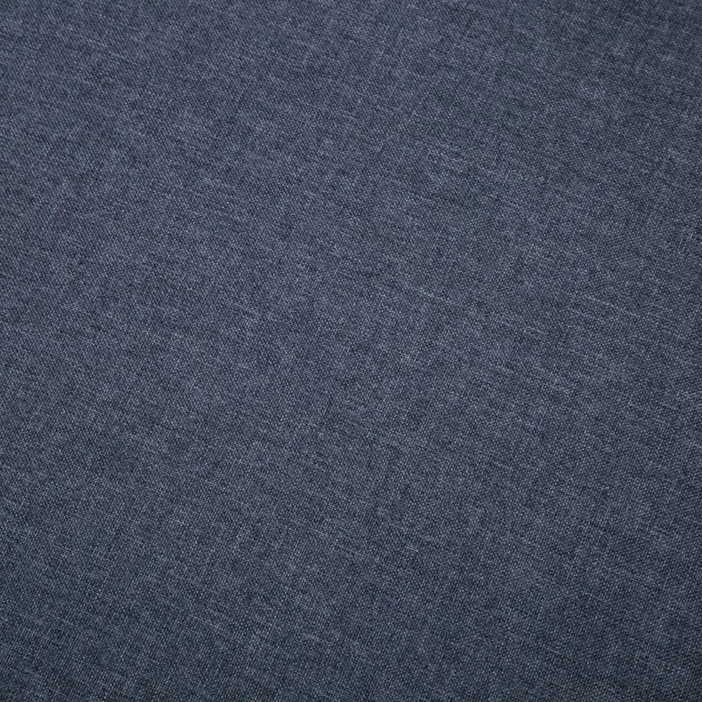 Καναπές Γωνιακός Σκούρο Γκρι 186 x 136 x 79 εκ. Υφασμάτινος - Γκρι