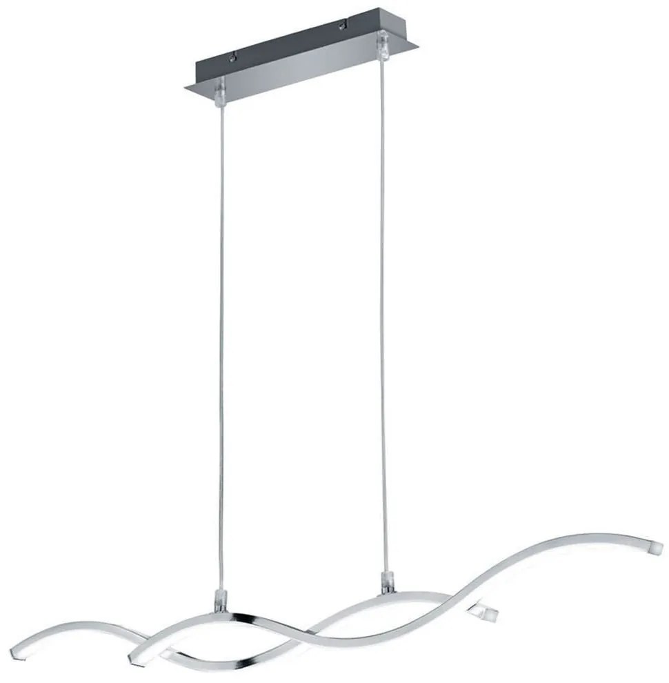 Φωτιστικό Οροφής - Ράγα Cody R32212100 1xLed 25W 92x150cm Chrome RL Lighting Αλουμίνιο