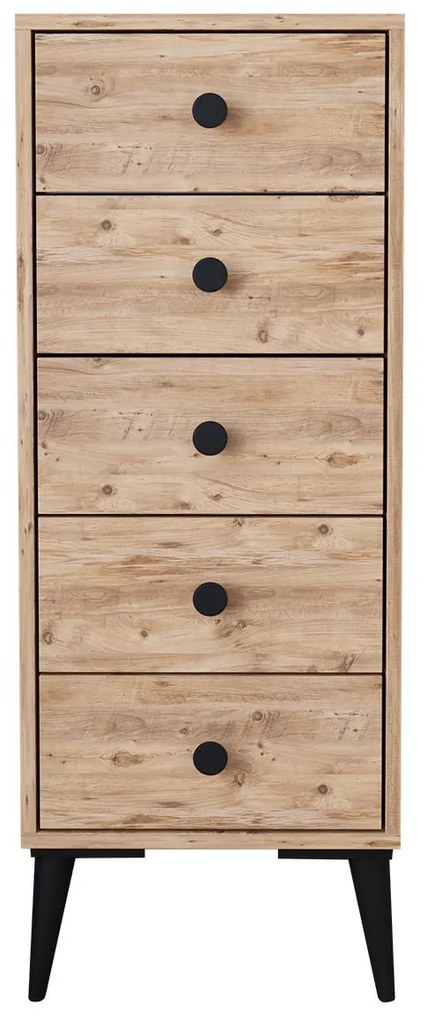 Συρταριέρα AMARI Δρυς Μοριοσανίδα 43x43x114cm