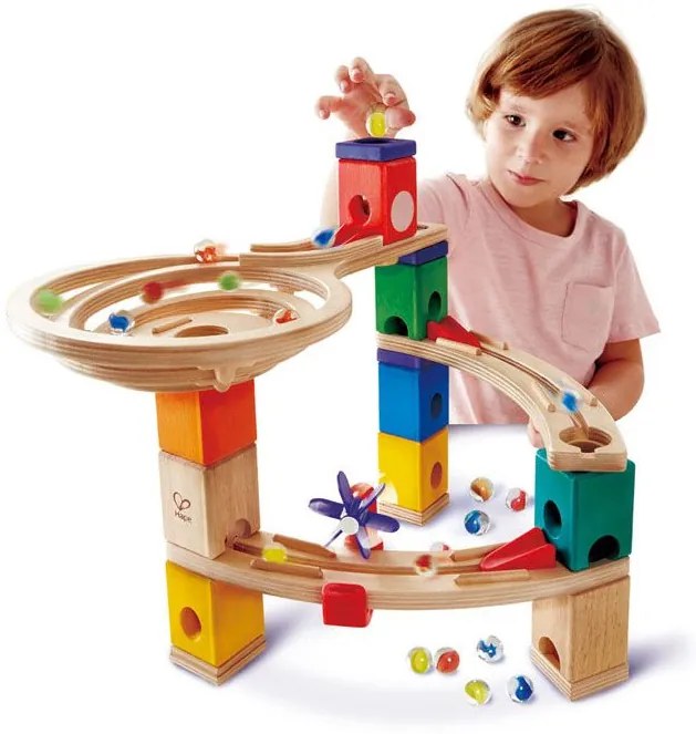 Quadrilla Race to the Finish Λαβύρινθος Με Μπίλιες 58Τεμ. Hape