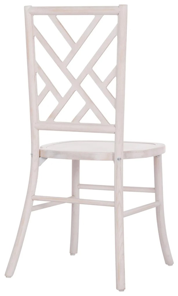 Καρέκλα C9410.05 Ξύλο Toon σε White Wash απόχρωση 44,5x48x96Υεκ.