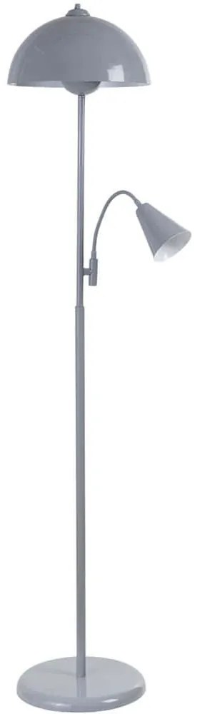 Φωτιστικό Δαπέδου 534LUN5348 Φ30x157cm 1xE27/1xE14 40W Grey Opviq