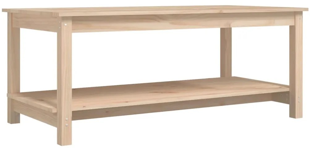 vidaXL Τραπεζάκι Σαλονιού 110 x 55 x 45 εκ. από Μασίφ Ξύλο Πεύκου