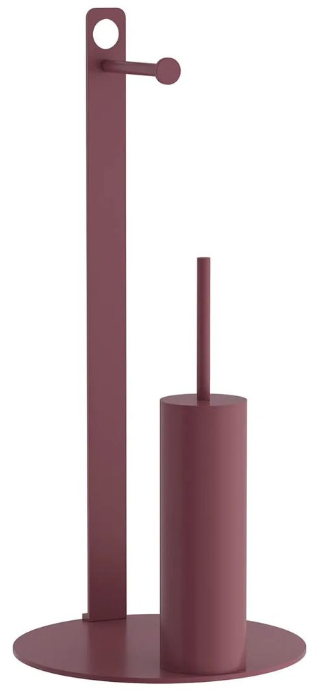 Σταντ Για Χαρτί Υγείας + Πιγκάλ (Φ28x60) Pam &amp; Co 4-400-153 Matt Bordeaux