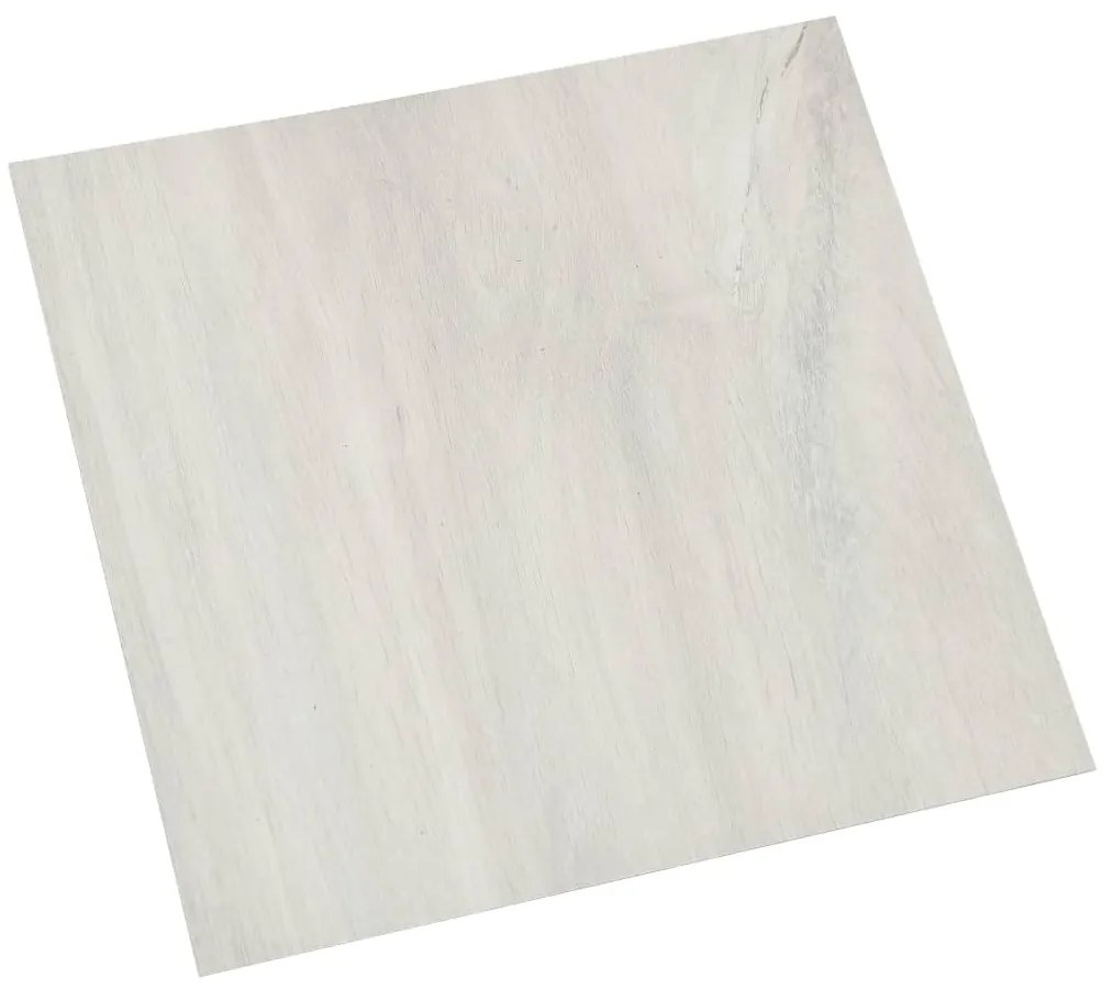 vidaXL Δάπεδο Αυτοκόλλητο Κρεμ 55 τεμ. 5,11 μ² από PVC