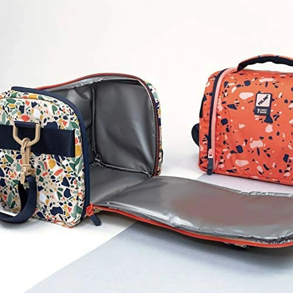 θερμική Θήκη Μεταφοράς Σνακ Milan Πορτοκαλί 24,5 x 20 x 16 cm