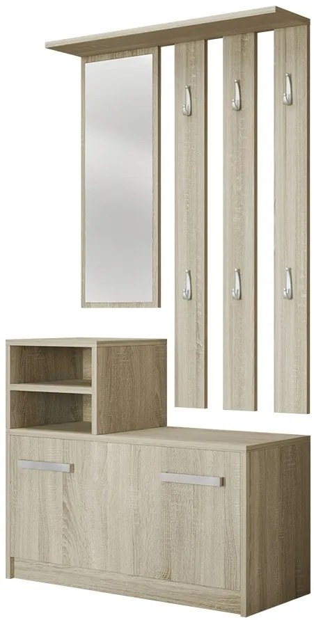 Έπιπλο υποδοχής Kolom-Fusiko - 85.00Χ24.00Χ180.00cm