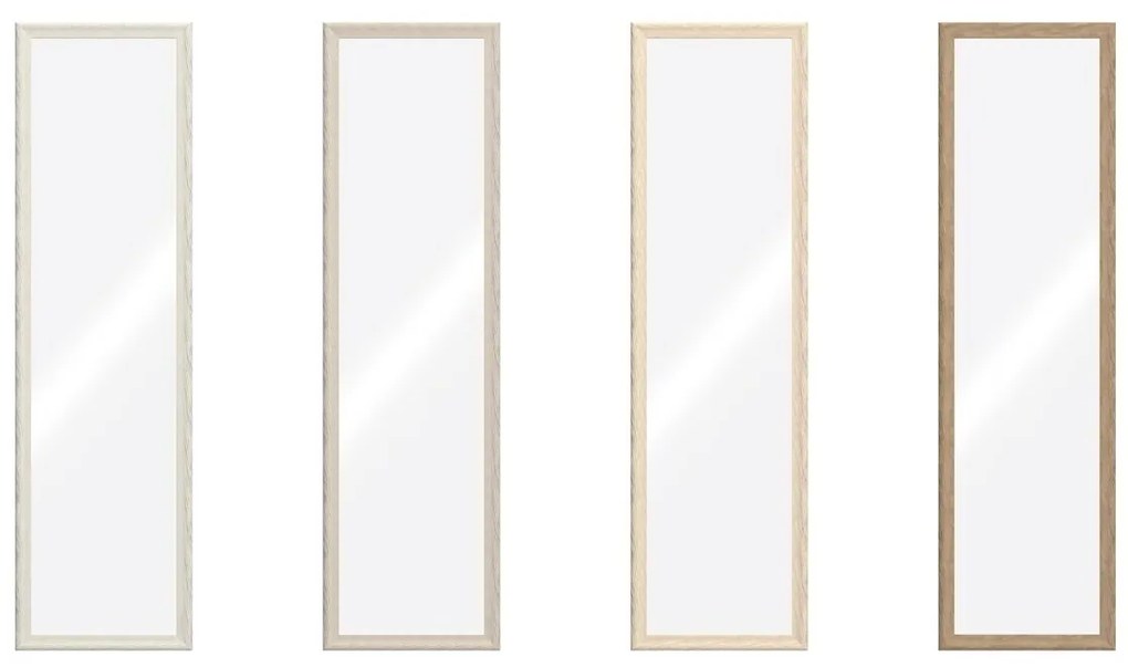 Τοίχο καθρέφτη Home ESPRIT Καφέ Μπεζ Γκρι Urban 35 x 2 x 132 cm (4 Μονάδες)