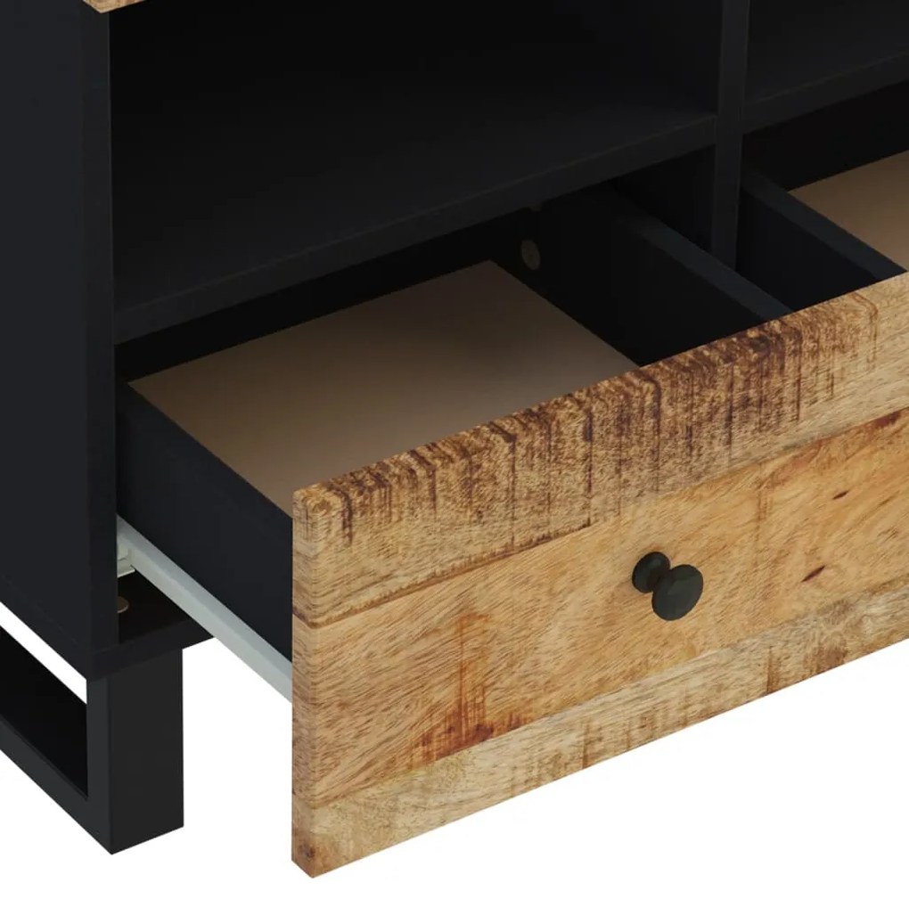 vidaXL Έπιπλο Τηλεόρασης 70 x 33 x 46 εκ. από Μασίφ Ξύλο Μάνγκο