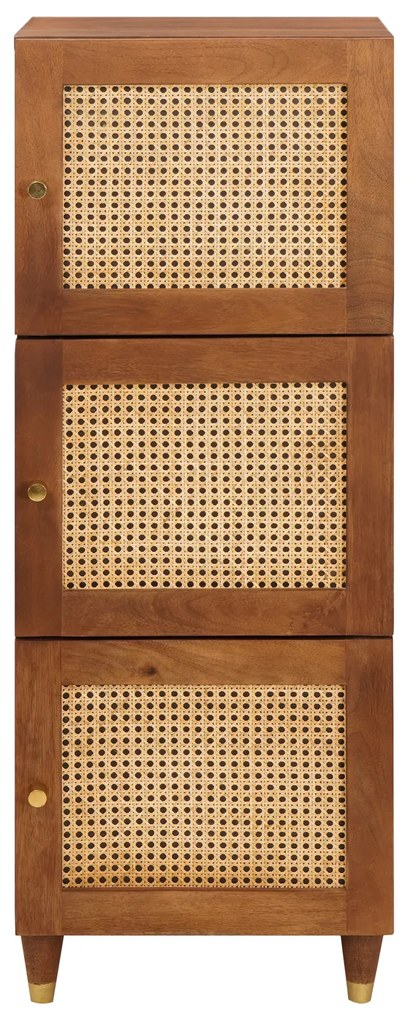 vidaXL Ψηλή Πολυθρόνα Καφέ 40 x 33.5 x 110 εκ