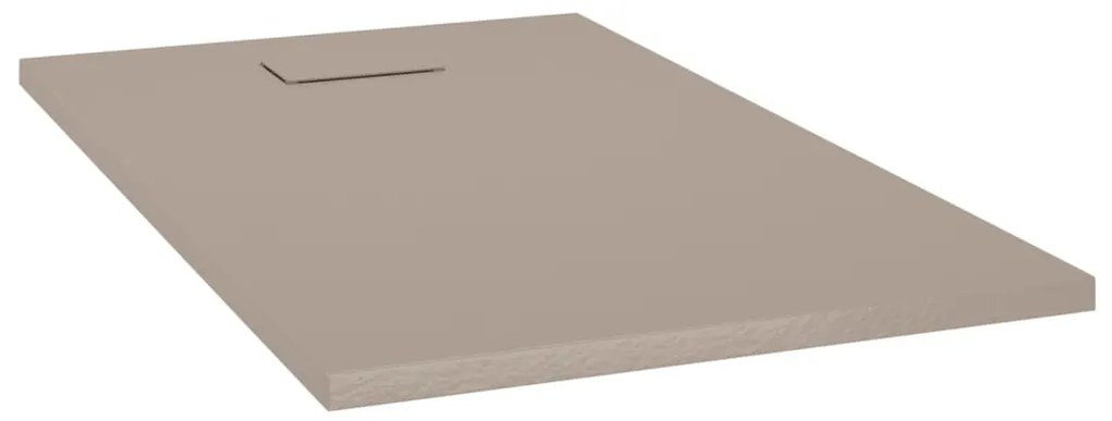 vidaXL Βάση Ντουζιέρας Καφέ 120 x 70 εκ. από SMC
