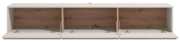 Έπιπλο τηλεόρασης ARLES 192 3K3V Cashmere - Artisan Oak 192x42x32εκ. 192x42x32 εκ.
