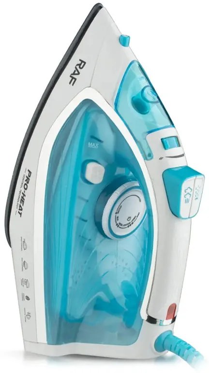 RAF Ηλεκτρικό Σίδερο Ατμού 2200W R.1128B - Electric Steam Iron