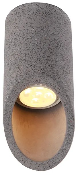 Σποτ Μονόφωτο Aca Faltso MK151S16B Cement