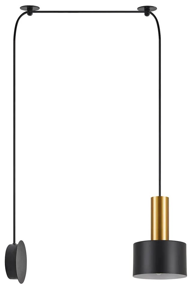 Απλίκα Τοίχου Homelighting 77-8829 Gold/Black