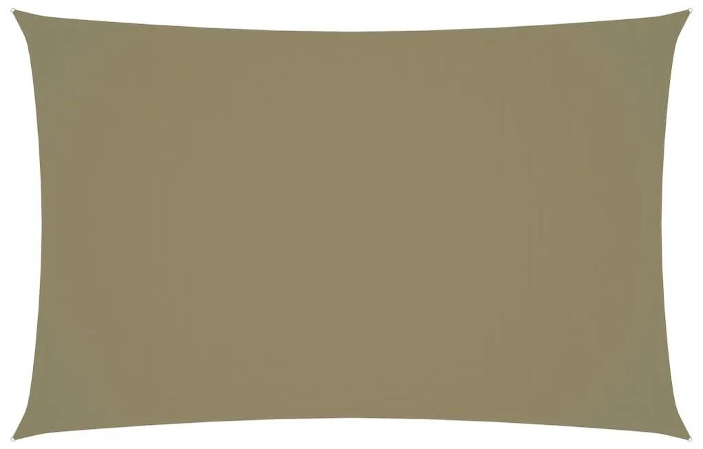Πανί Σκίασης Ορθογώνιο Μπεζ 2,5 x 5 μ. από Ύφασμα Oxford - Μπεζ