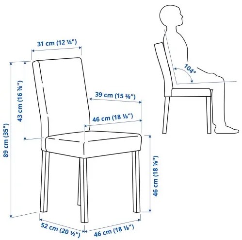 EKEDALEN/KATTIL τραπέζι και 4 καρέκλες, 120/180 cm 994.288.14