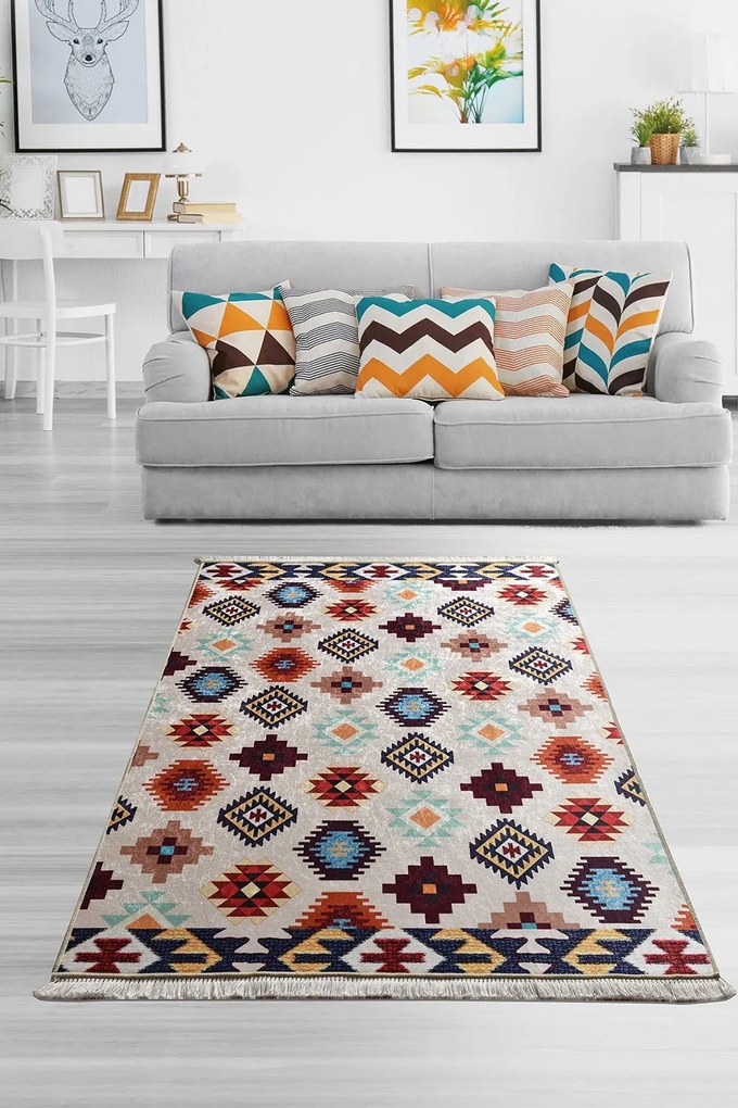 Χαλί Manta 882CHL1789 White-Multi Conceptum Hypnose 160X230cm