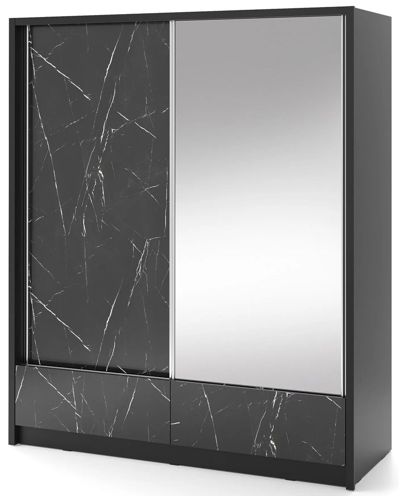 Ντουλάπα συρόμενη Ariadne-Mauro Marmaro-184x62x214