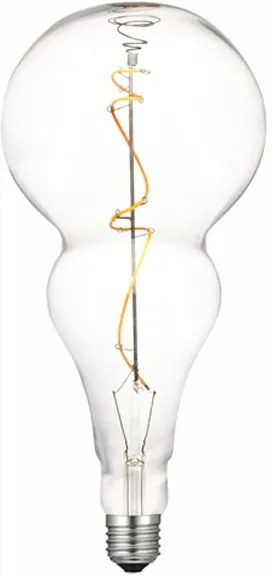 Λαμπτήρας LED Filament E27 Idris 5W 2700K Dimmable Amber