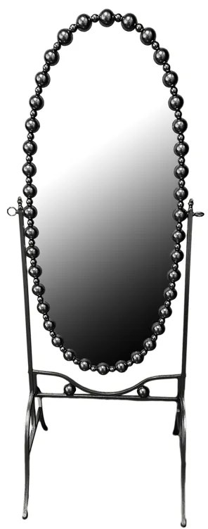 Καθρέπτης Present Inart μαύρο μέταλλο 63.5x50x171εκ Υλικό: METAL 295-000010