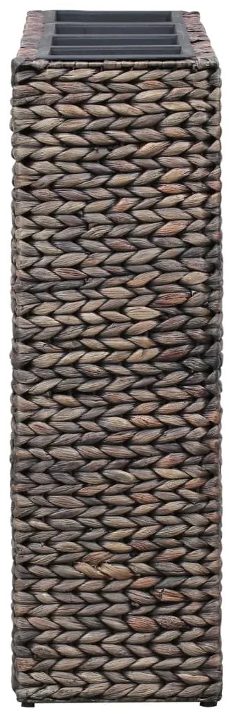 vidaXL Ζαρντινιέρες Υπερυψωμένες με 4 Γλάστρες Καφέ Υάκινθο του Νερού