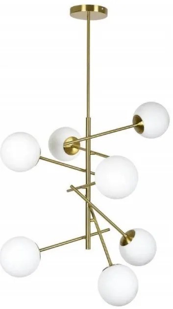 Κρεμαστό Φωτιστικό Οροφής SE 110-7 PRATO χρυσό 77-4492 Homelighting-77-4492-Χρυσό 77-4492