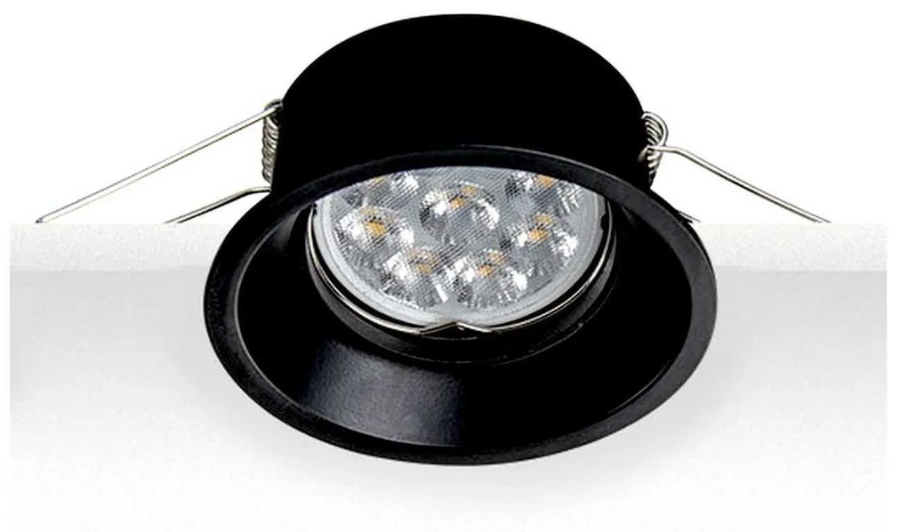 Φωτιστικό S011 Black Στρόγγυλο Aluminium