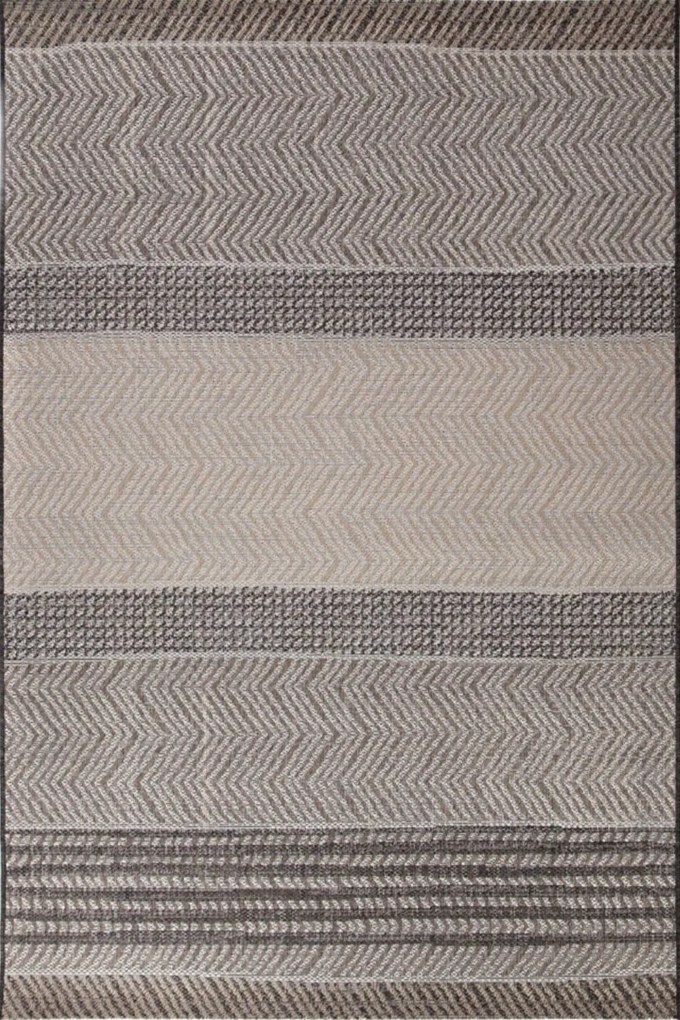 Χαλί Ψάθα Kaiko 54003 X Grey-Beige Royal Carpet 160X230cm