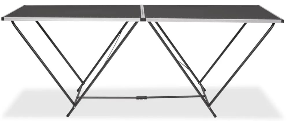 vidaXL Τραπέζι για Κόλληση Ταπετσαρίας 200x60x78 εκ. από MDF/Αλουμίνιο