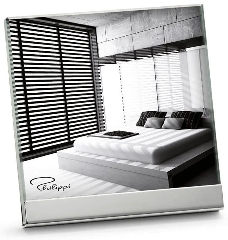 Κορνίζα Room 223001 10x10cm Silver Philippi Μέταλλο