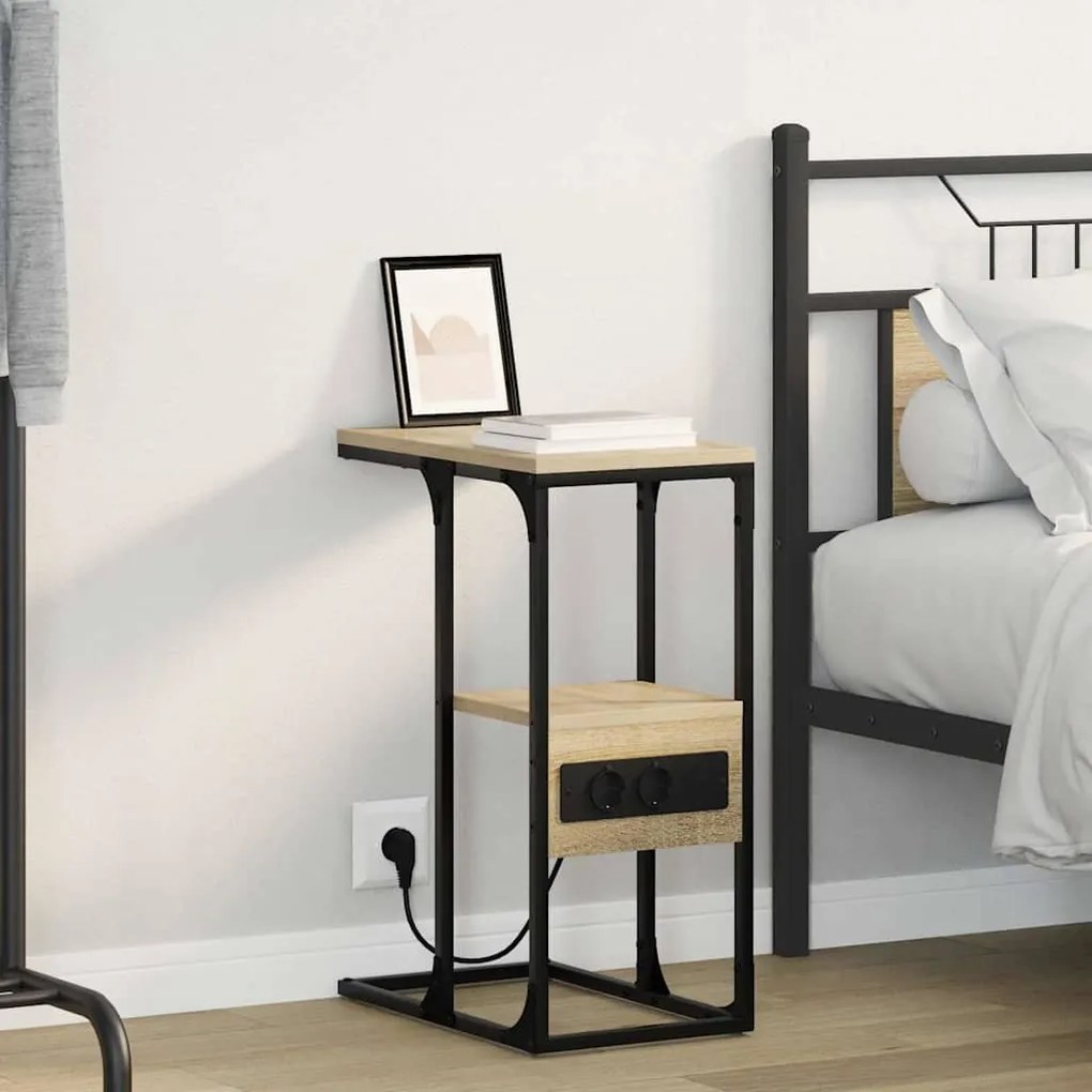 Κομοδίνο Sonoma Δρυς 41.5 x 26 x 60.5 εκ Επεξεργασμένο ξύλο