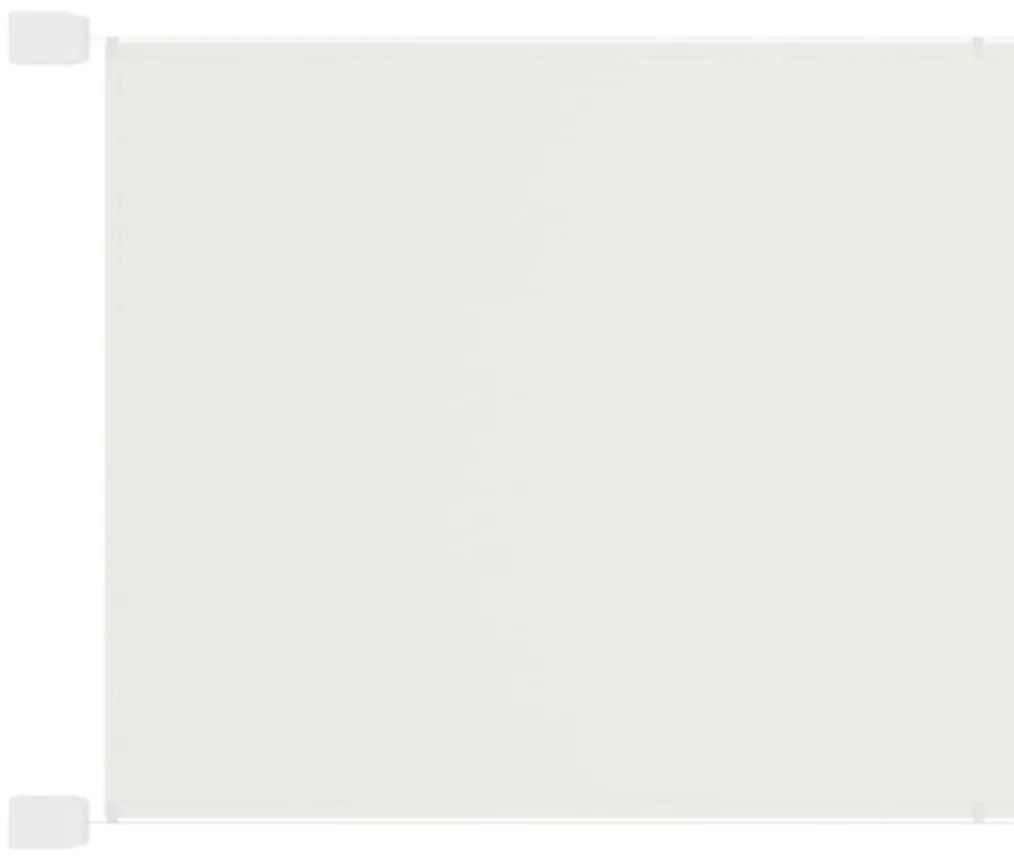 vidaXL Τέντα Κάθετη Λευκή 60 x 800 εκ. από Ύφασμα Oxford