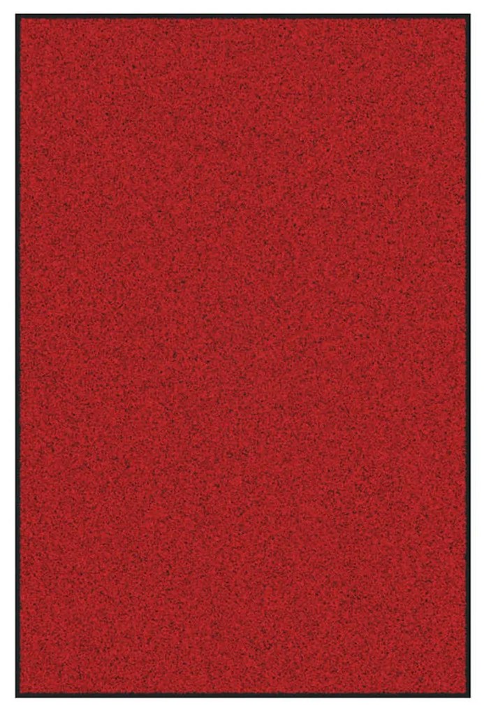 vidaXL Χαλάκι Εξώπορτας Κόκκινο και Μαύρο 120 x 180 cm