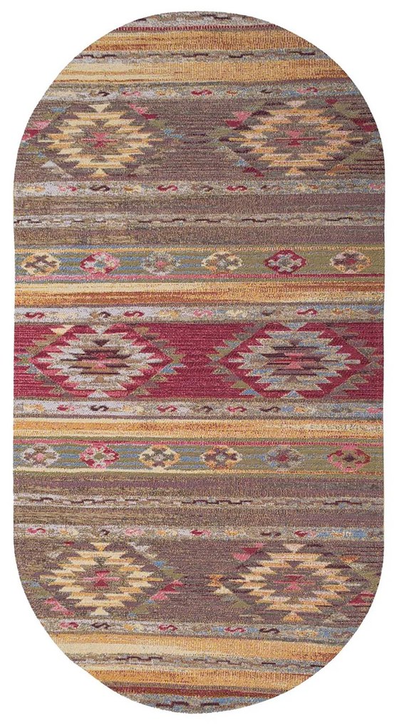 Οβάλ Χαλί Διαδρόμου (75x150) Royal Carpet Canvas 893X