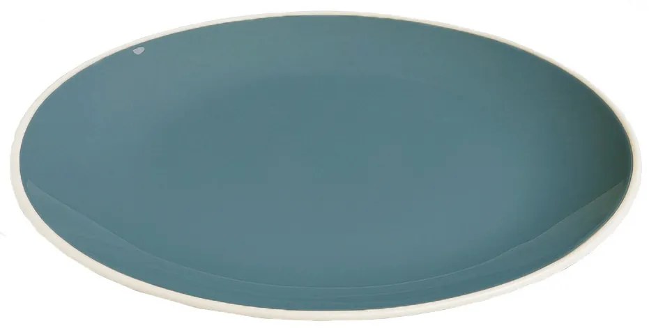 Πιάτο Ρηχό Φαγητού Stoneware Oslo Grey-Blue ESPIEL 27x3εκ. ATA165K6