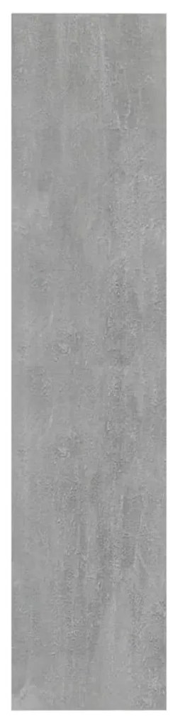 vidaXL Βιβλιοθήκη/Διαχωρ. Χώρου Γκρι Sonoma 60x30x135 εκ Επεξεργ. Ξύλο