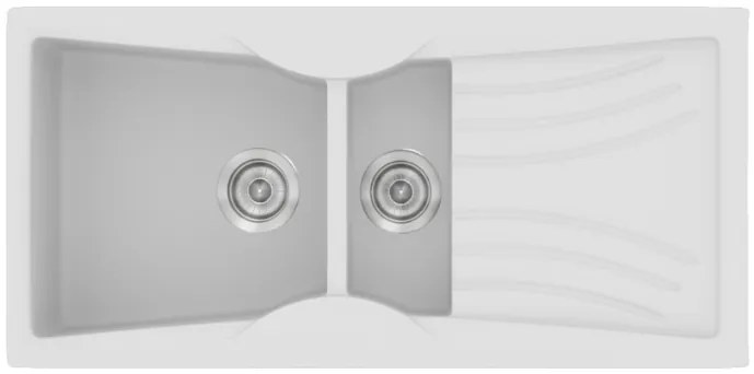 Sanitec Classic 329 White Ένθετος Νεροχύτης