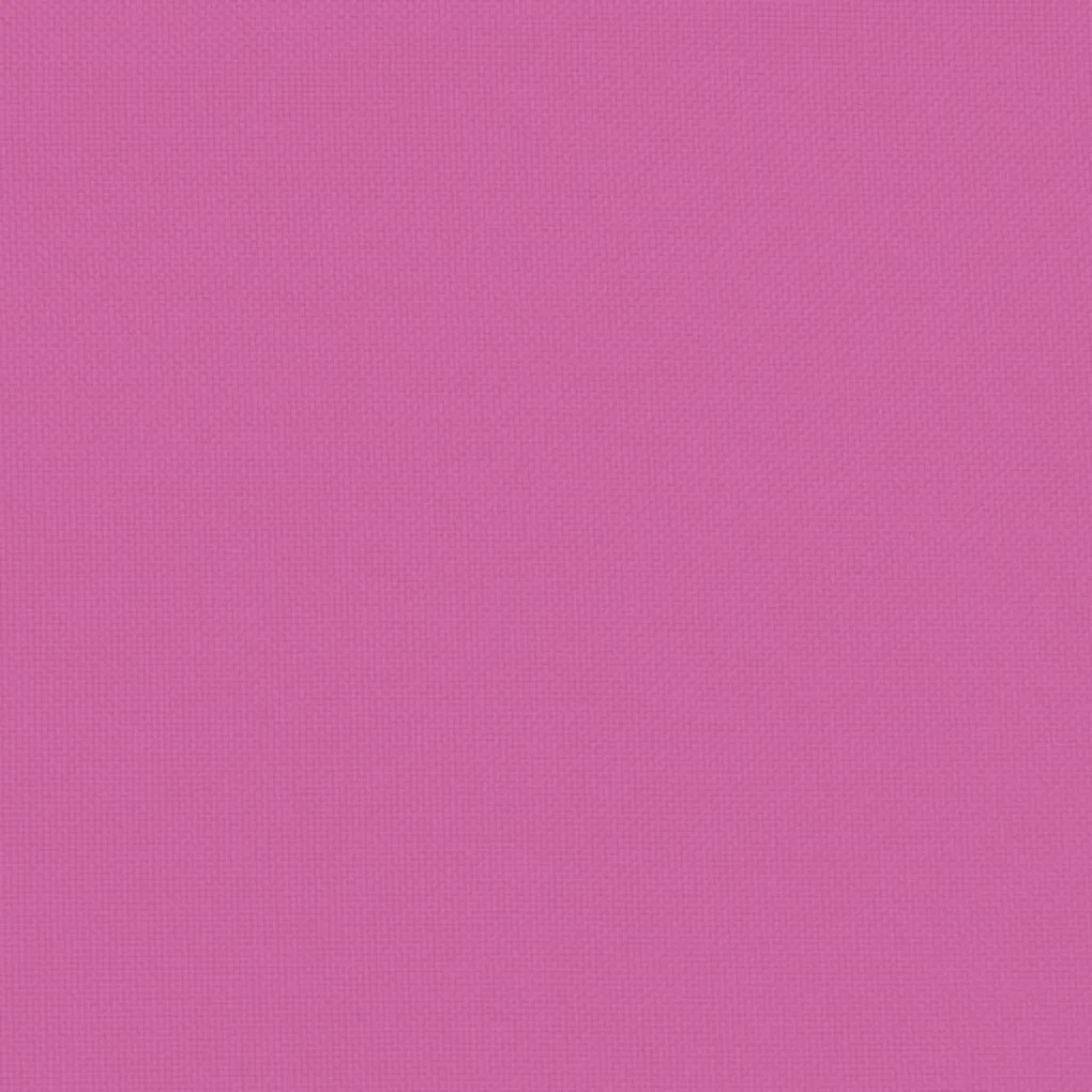 vidaXL Μαξιλάρι Πάγκου Κήπου Ροζ 120 x 50 x 7 εκ. Υφασμάτινο