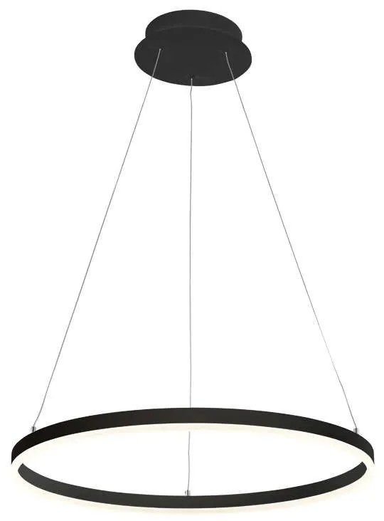 Φωτιστικό Οροφής Black VK/04251PE/B/W/80 VKLed Aluminium