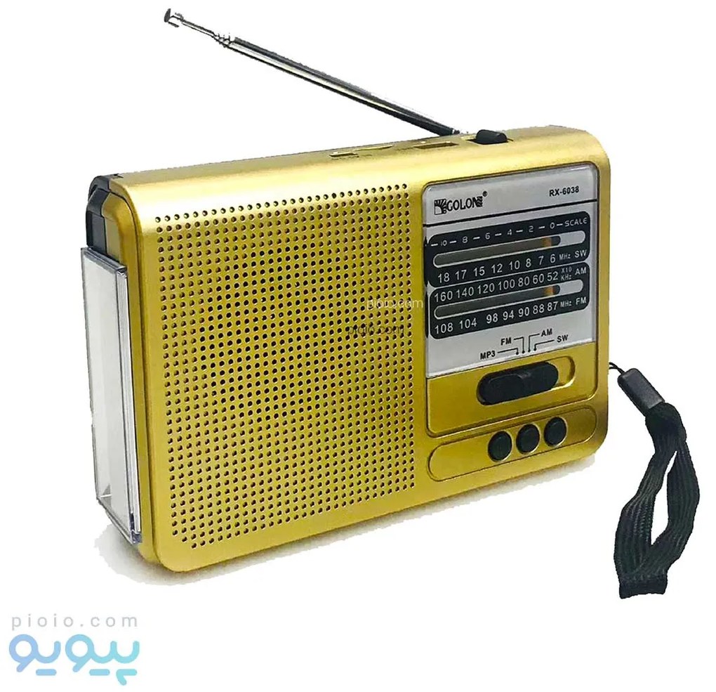 Ραδιόφωνο NAKIYA RX-6038S Fm/Am/Sw (Κωδικός 00085FGR)