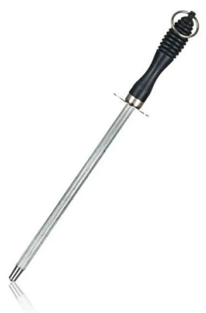 Ακονιστήρι Μαχαιριών Apetit BQ25022029 29cm Silver-Black Banquet Μονή Ατσάλι